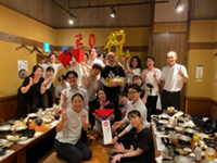 創業20周年を祝ってもらいました！